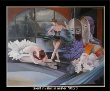 Pittura intitolato "a21.jpg talento avv…" da Isabela Seralio, Opera d'arte originale, Olio