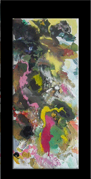 Pintura titulada "abstract  11" por Isabela Seralio, Obra de arte original, Oleo