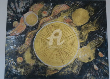 Malarstwo zatytułowany „ASTRAL” autorstwa Zabou, Oryginalna praca, Akryl