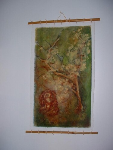 Painting titled "l'aurore" by Isabelle Bonebeau, Original Artwork