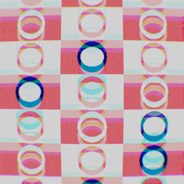 Arte digital titulada "Regards des cercles…" por Isabelle Cohen, Obra de arte original, Trabajo Digital 2D