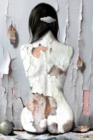 Arts numériques intitulée "Ecailles de peau I" par Isabelle-Creations, Œuvre d'art originale