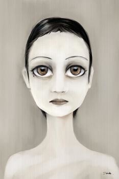 Arts numériques intitulée "Elle a les yeux plu…" par Isabelle-Creations, Œuvre d'art originale
