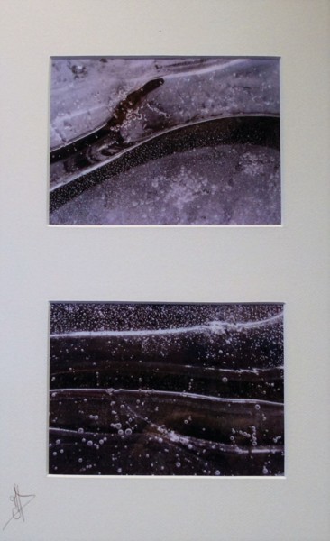 Photographie intitulée "de glace" par Isabelle Delteil Mc Williams, Œuvre d'art originale, Photographie numérique
