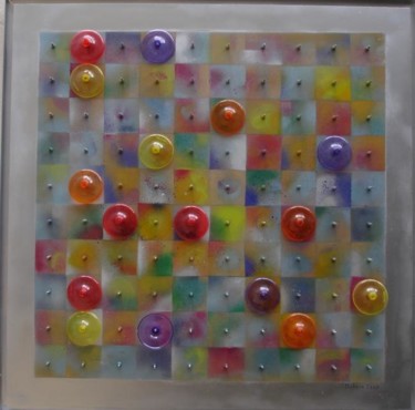 Painting titled "verre" by Isabelle Dubosc, Original Artwork