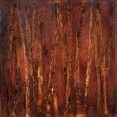 Pittura intitolato "automne" da Isabelle Frossard Corthay, Opera d'arte originale
