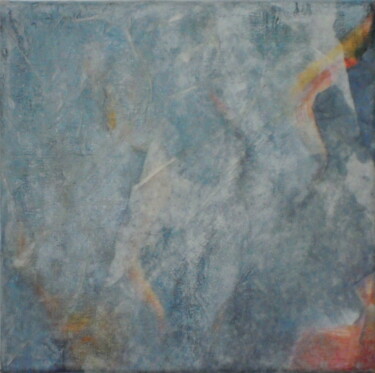 Painting titled "Triptyque I" by Isabelle Frossard Corthay, Original Artwork, Acrylic Mounted on Wood Stretcher frame