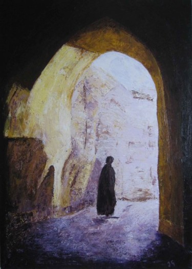 Painting titled "Escapade" by Isabelle Gourcerol, Original Artwork