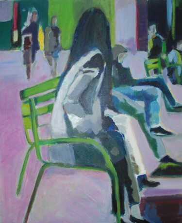 Peinture intitulée "Conversation" par Isabelle Klipfel, Œuvre d'art originale