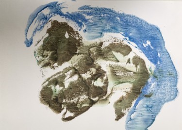 印花与版画 标题为“Minéral” 由Isabelle Langlois, 原创艺术品, 蒙纳