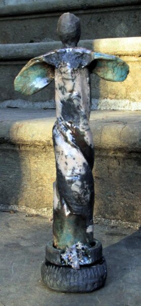 Sculpture intitulée "Nanshe" par Isabelle Lasternas, Œuvre d'art originale
