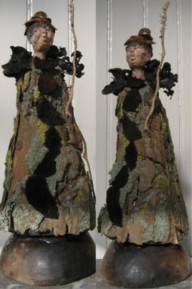 Sculpture intitulée "Picea abies" par Isabelle Lasternas, Œuvre d'art originale