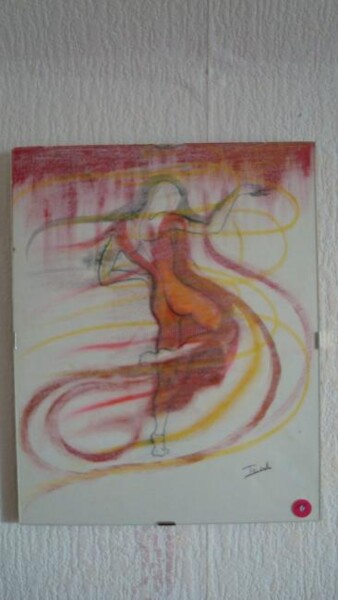 Peinture intitulée "Dancer 2" par Isabelle Leroux, Œuvre d'art originale