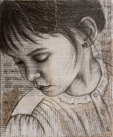 Drawing titled "Mine 14" by Isabelle Milloz, Original Artwork, Pencil