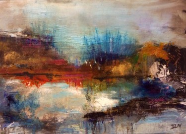 November Картина под названием "November" - Isabelle Nativelle, Подлинное произведение искусства, Акрил