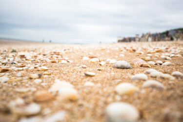 Fotografie getiteld "Plages de Houlgate" door Isabelle Partoski, Origineel Kunstwerk