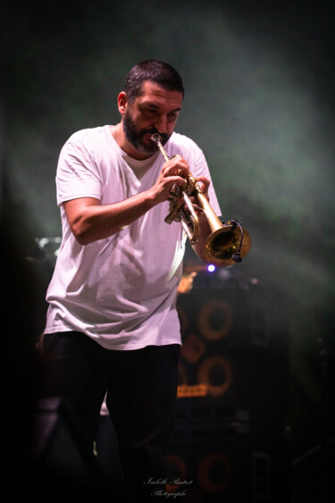Photography titled "Ibrahim Maalouf *" by Isabelle Pautrot, Original Artwork, Digital Photography