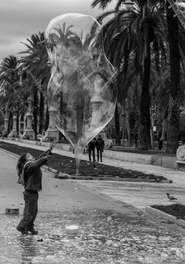 "Le genie des bulles" başlıklı Fotoğraf Isabelle Pautrot tarafından, Orijinal sanat, Dijital Fotoğrafçılık