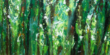 Картина под названием "Amazonia" - Isabelle Pelletane, Подлинное произведение искусства, Акрил