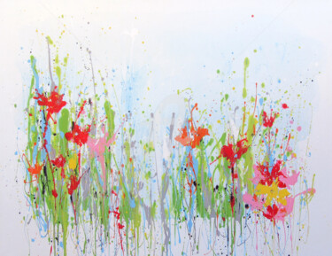 Pittura intitolato "Spring Morning" da Isabelle Pelletane, Opera d'arte originale, Acrilico