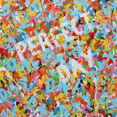 Pintura titulada "Perfect day" por Isabelle Pelletane, Obra de arte original, Acrílico Montado en Bastidor de camilla de mad…