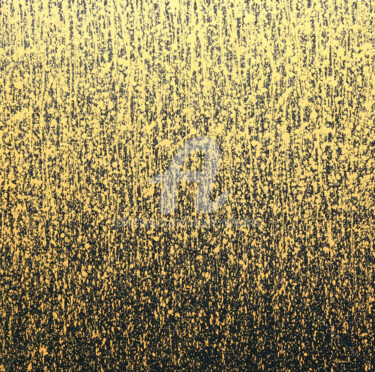 "Golden light rain 2" başlıklı Tablo Isabelle Pelletane tarafından, Orijinal sanat, Akrilik Ahşap Sedye çerçevesi üzerine mo…