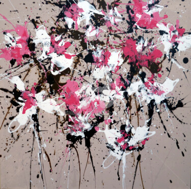 Картина под названием "Coco" - Isabelle Pelletane, Подлинное произведение искусства, Акрил Установлен на Деревянная рама для…