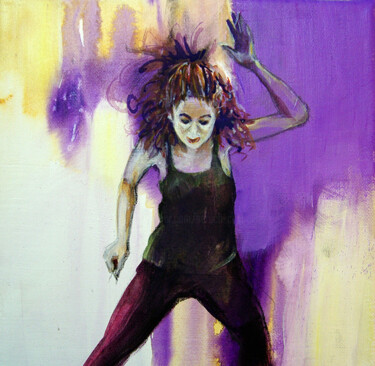 绘画 标题为“danse 5” 由Isabelle Seruch Capouillez, 原创艺术品, 丙烯