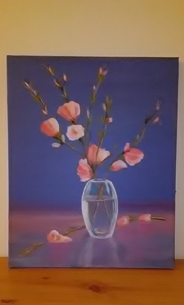 Painting titled "Diaphanes" by Isabelle Vaisse, Original Artwork, Oil