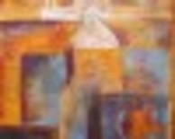 Peinture intitulée "Taj Maal" par Isabelle Venet, Œuvre d'art originale