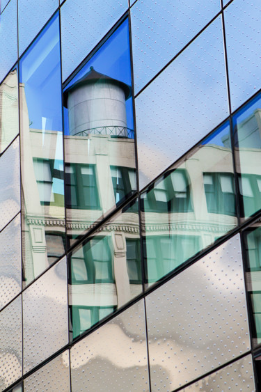 "New York Reflection…" başlıklı Fotoğraf Veronese Isabelle tarafından, Orijinal sanat, Dijital Fotoğrafçılık