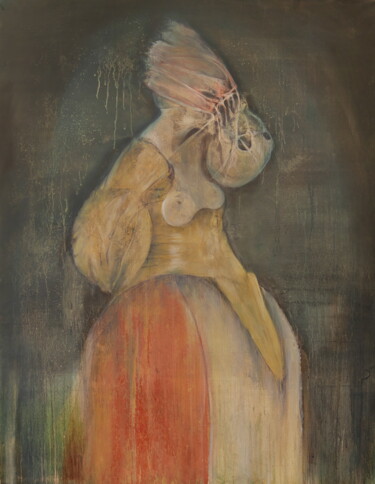 Peinture intitulée "Egotrip" par Isabelle Vialle, Œuvre d'art originale, Acrylique Monté sur Châssis en bois
