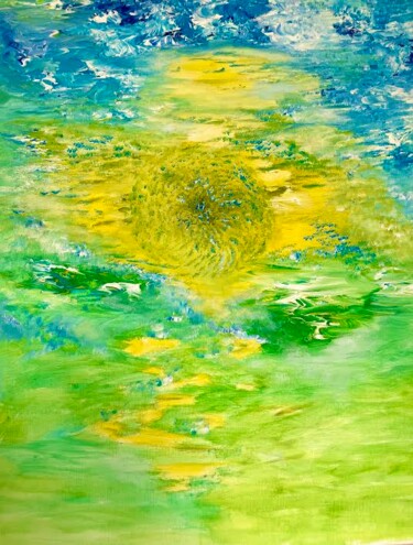 Painting titled "Illumination" by Isabelle Wachsmuth, Original Artwork, Acrylic