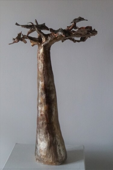 Sculpture titled "BAOBAB 1" by Isabelle Zwang, Original Artwork, Ceramics