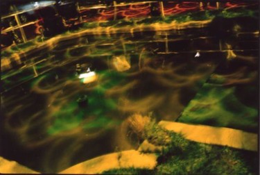 Photography titled "Night Lake" by Isabelle Deflandre, Original Artwork