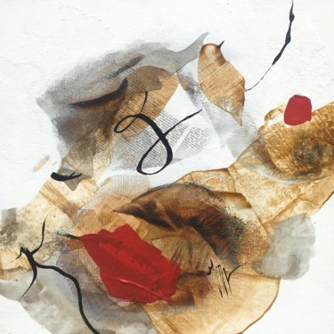 Malerei mit dem Titel "La douceur sauvage…" von Isabelle Mignot, Original-Kunstwerk
