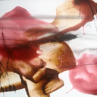 Картина под названием "Cello scent on the…" - Isabelle Mignot, Подлинное произведение искусства, Другой