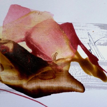 Ζωγραφική με τίτλο "A parfumer l'automn…" από Isabelle Mignot, Αυθεντικά έργα τέχνης, Μελάνι