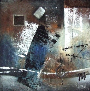 Peinture intitulée "Rhythm and blues" par Isabelle Mignot, Œuvre d'art originale, Huile