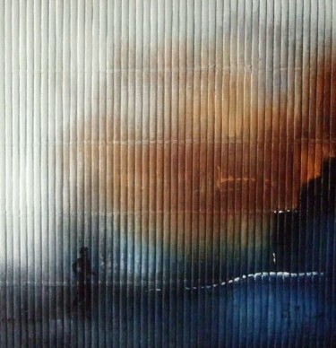 Peinture intitulée "Où le jour nous mèn…" par Isabelle Mignot, Œuvre d'art originale, Huile