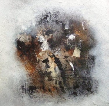 Peinture intitulée "Tant que l'eau coul…" par Isabelle Mignot, Œuvre d'art originale, Huile