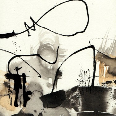 Peinture intitulée "The journey 51" par Isabelle Mignot, Œuvre d'art originale, Huile