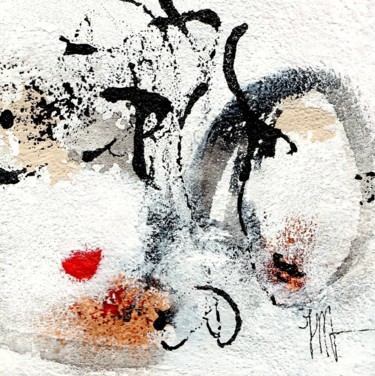 Peinture intitulée "Ticket for Love 29" par Isabelle Mignot, Œuvre d'art originale, Huile