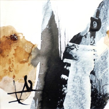 Картина под названием "The journey 93" - Isabelle Mignot, Подлинное произведение искусства, Масло