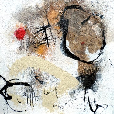 Peinture intitulée "Ce qui me vient 53" par Isabelle Mignot, Œuvre d'art originale, Autre
