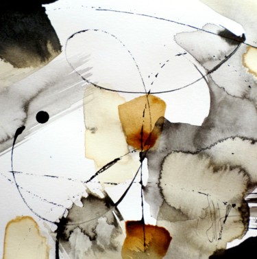 Картина под названием "The journey 106" - Isabelle Mignot, Подлинное произведение искусства, Другой