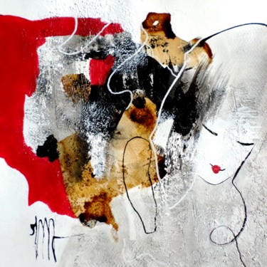 Painting titled "Rêver encore ... (1)" by Isabelle Mignot, Original Artwork