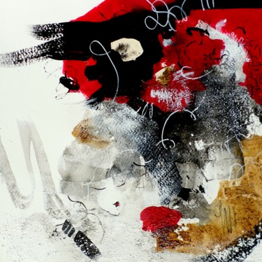 Peinture intitulée "Rêver encore ... (5)" par Isabelle Mignot, Œuvre d'art originale, Acrylique