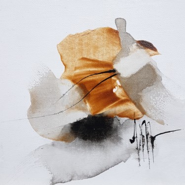 Peinture intitulée "Quand le vent se lè…" par Isabelle Mignot, Œuvre d'art originale, Autre