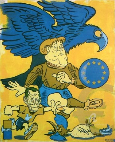 「Made in Europa - Ra…」というタイトルの絵画 Murzoによって, オリジナルのアートワーク, アクリル